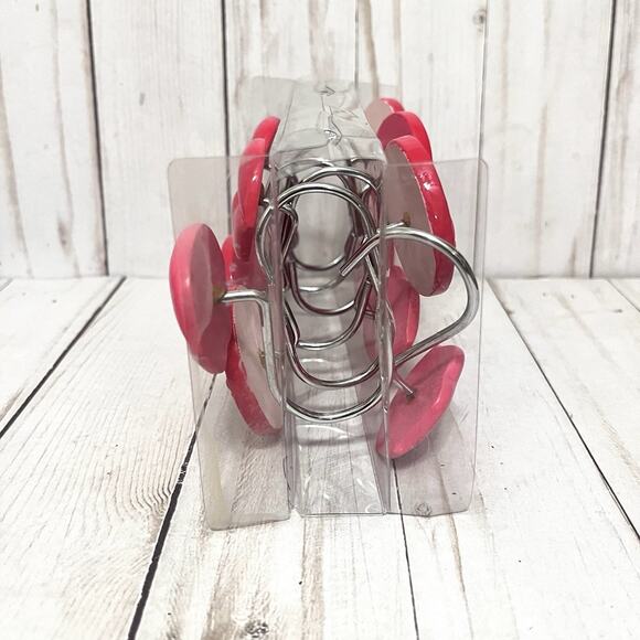 Y2K MGA Bratz Dolls Kisses Shower Curtain Hangers Set of 12 New in Box - Picture 2 of 5